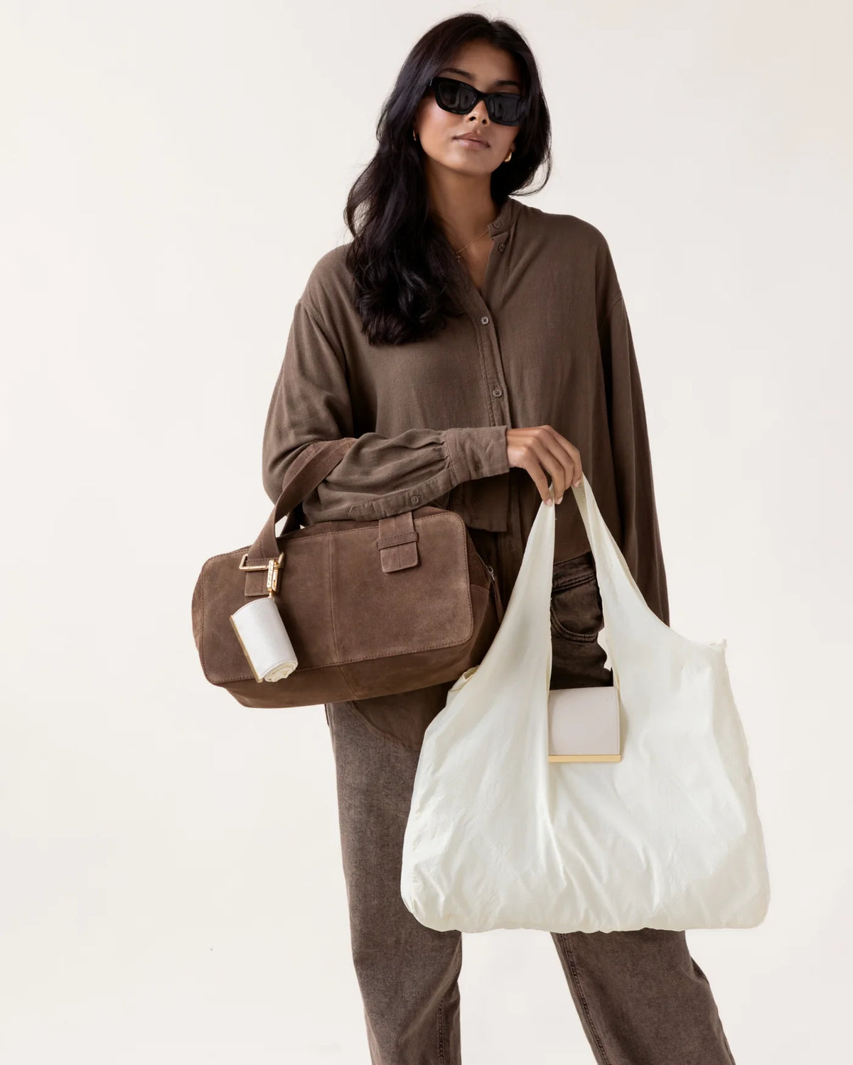 Manhattan Ice™️ Foldable Tote Bag
