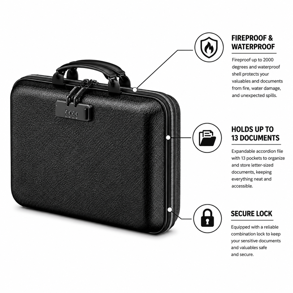 Manhattan Ice Precious Document Holder