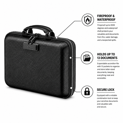 Manhattan Ice Precious Document Holder