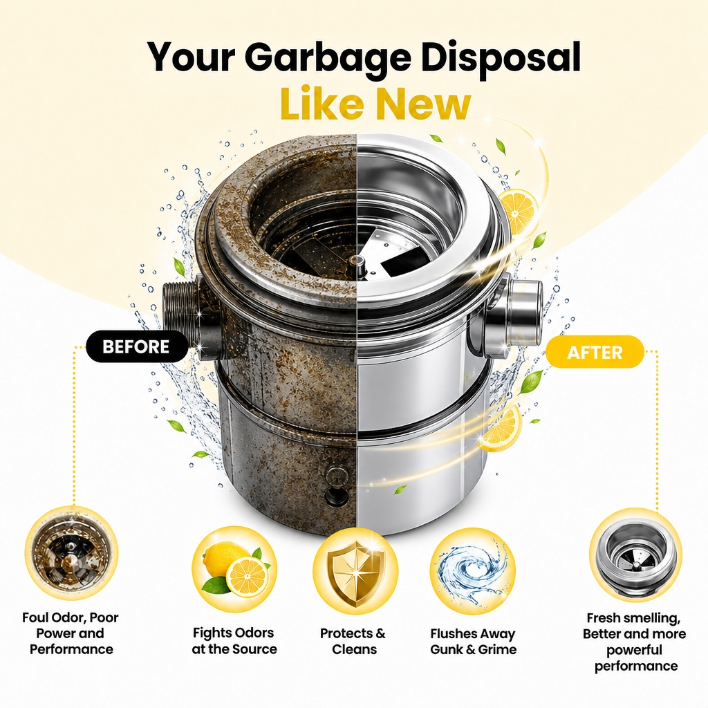 Manhattan Ice Garbage Disposal Cleaning tablets