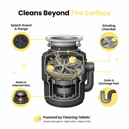 Manhattan Ice Garbage Disposal Cleaning tablets