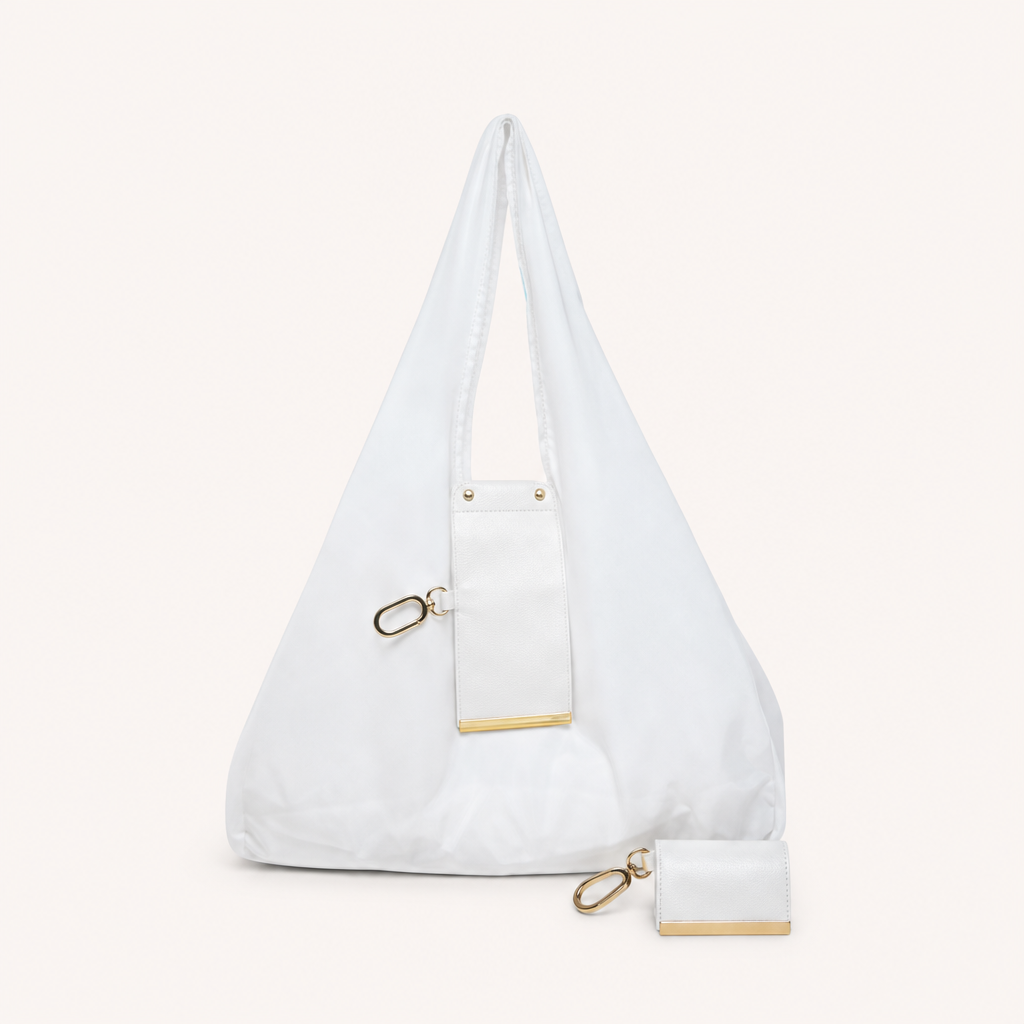 Manhattan Ice™️ Foldable Tote Bag