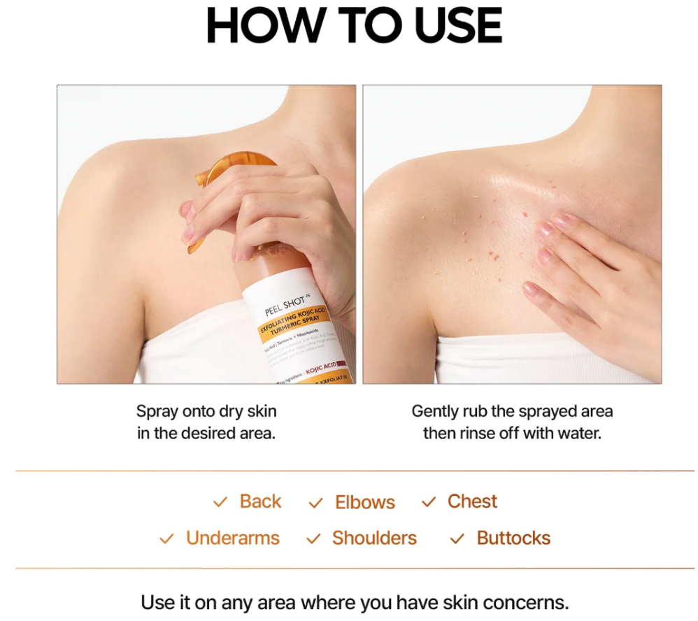 Manhattan Ice Kojic Acid Spray + Free Gift